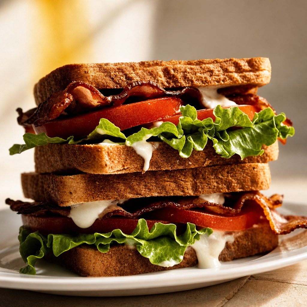 Classic BLT Sandwich.
