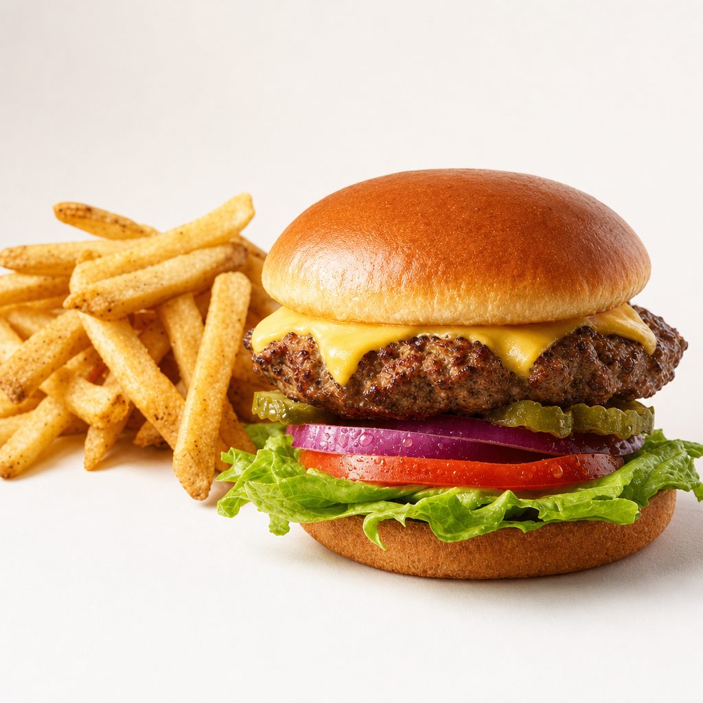 Classic Cheeseburger Deluxe.