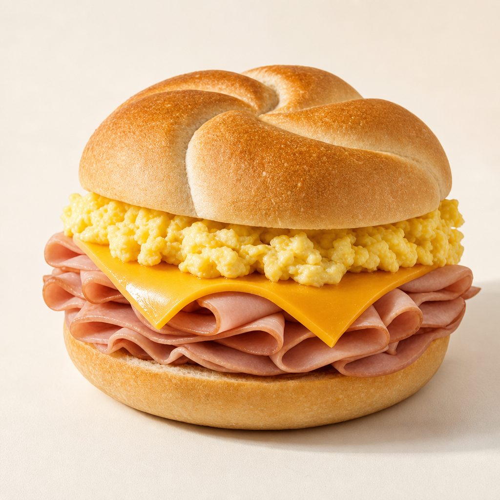 Ham EGG Cheese.