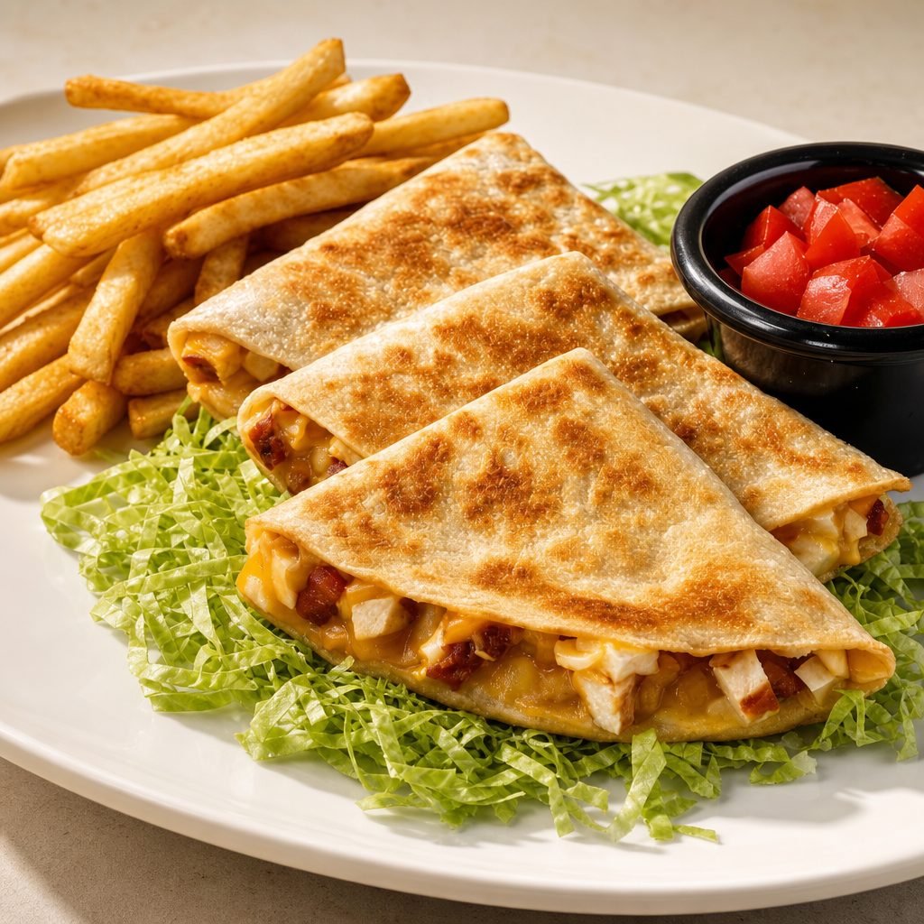 Chicken Quesadilla Junior.