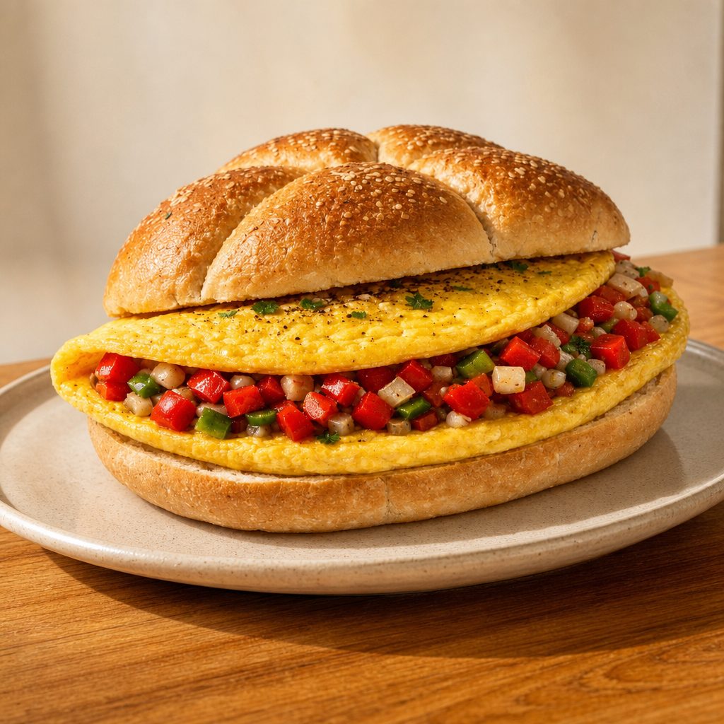 Vegetable Oml Sandwich.